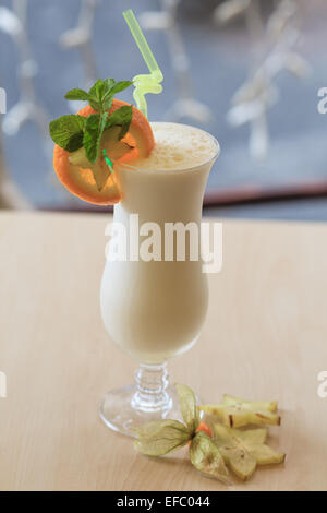 Cocktail de lait Banque D'Images