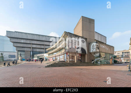 L'ancienne bibliothèque de Birmingham au Paradise Circus, Birmingham avant la démolition Banque D'Images