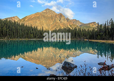 Lac Edith Cavell Banque D'Images