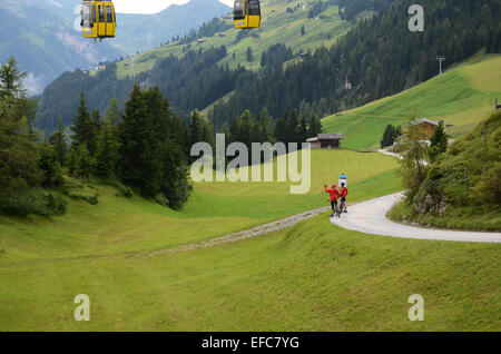 Penkenalm Ahorn, montagnes Zillertal Tirol Autriche Banque D'Images