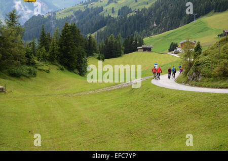 Penkenalm Ahorn, montagnes Zillertal Tirol Autriche Banque D'Images