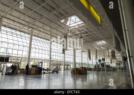 Le terminal de l'aéroport international Bole à Addis-Abeba, Ethiopie, Banque D'Images