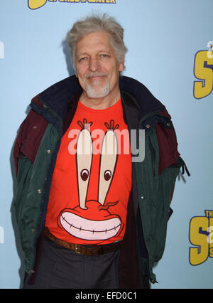 New York, New York, USA. 30Th Jan, 2015. L'acteur CLANCY BROWN Voiceover assiste à la première mondiale de 'The Movie - éponge de l'eau 3D' tenue à AMC Lincoln Square. Credit : Nancy Kaszerman ZUMAPRESS.com/Alamy/Live News Banque D'Images