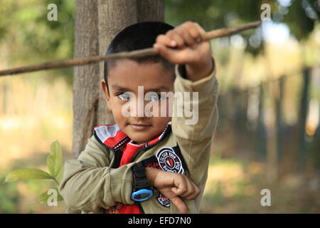 Karaté Kid Banque D'Images