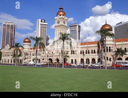 Dataran Merdeka (Place de l'indépendance), Kuala Lumpur, Malaisie, Banque D'Images