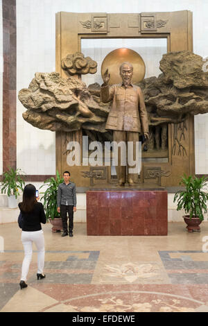 Musée Ho Chi Minh à Hanoi Vietnam Banque D'Images