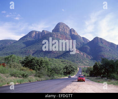 L'escarpement du Drakensberg, la province de Mpumalanga, Afrique du Sud Banque D'Images