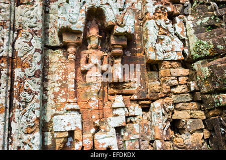 Temple de la ruine des complexes de mon fils, au Vietnam, en Asie Banque D'Images