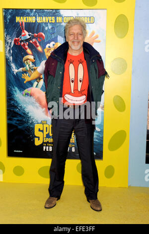 Clancy Brown assiste à la première mondiale de 'The Movie : éponge de l'eau" à l'AMC Lincoln Square le 31 janvier 2015 à New York City Banque D'Images