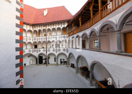 Veliki Tabor (château fort) - Croatie Banque D'Images