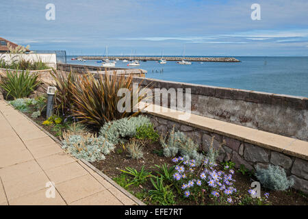 Rhos ; sur la mer ; ; ; Colwyn Bay front de plage ; ; ; Royaume-Uni ; nord ; Pays de Galles Banque D'Images