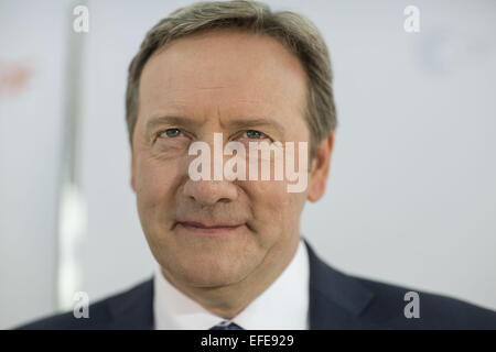 Neil Dudgeon est présenté comme le nouveau Detective Chief Inspector sur ZDF TV afficher l'Inspecteur Barnaby à ZDF Landesstudio Hambourg. Avec : Neil Dudgeon Où : Hambourg, Allemagne Quand : 31 Oct 2014 Banque D'Images