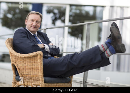 Neil Dudgeon est présenté comme le nouveau Detective Chief Inspector sur ZDF TV afficher l'Inspecteur Barnaby à ZDF Landesstudio Hambourg. Avec : Neil Dudgeon Où : Hambourg, Allemagne Quand : 31 Oct 2014 Banque D'Images