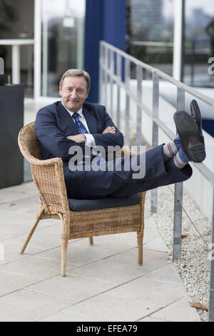 Neil Dudgeon est présenté comme le nouveau Detective Chief Inspector sur ZDF TV afficher l'Inspecteur Barnaby à ZDF Landesstudio Hambourg. Avec : Neil Dudgeon Où : Hambourg, Allemagne Quand : 31 Oct 2014 Banque D'Images