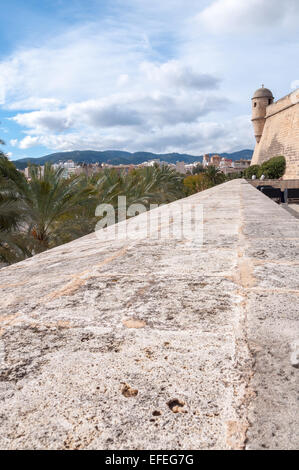 Sant Pere Bastion, dans la vieille ville de Palma de Majorque. Banque D'Images