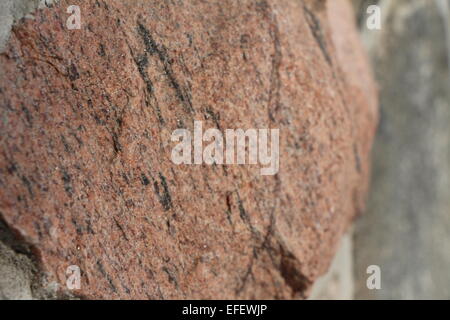 Une photo de pierre en pierre naturelle,canadienne,photo,Granit,forte,naturel,close up pierre rouge Banque D'Images