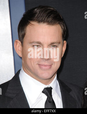 Los Angeles, Californie, USA. 2e Février, 2015. Channing Tatum assistant à la première de Los Angeles ''Jupiter croissant'' tenue à l'Théâtre chinois de Grauman à Hollywood, Californie le 2 février 2015. 2015 : Crédit D. Long/Globe Photos/ZUMA/Alamy Fil Live News Banque D'Images