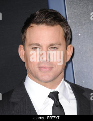 Los Angeles, Californie, USA. 2e Février, 2015. Channing Tatum assistant à la première de Los Angeles ''Jupiter croissant'' tenue à l'Théâtre chinois de Grauman à Hollywood, Californie le 2 février 2015. 2015 : Crédit D. Long/Globe Photos/ZUMA/Alamy Fil Live News Banque D'Images