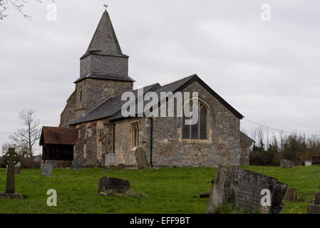 L'église de Saint Marie d'Antioche Chez Bowers Gifford, Essex prises depuis le sud Banque D'Images