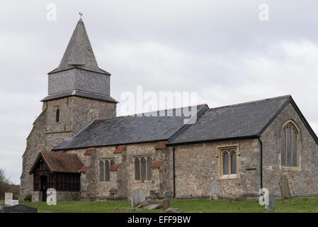 L'église de Saint Marie d'Antioche Chez Bowers Gifford, Essex prises depuis le sud Banque D'Images