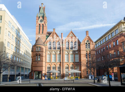 L'Ikon Gallery et le café Opus dans Brindley Place, Birmingham Banque D'Images