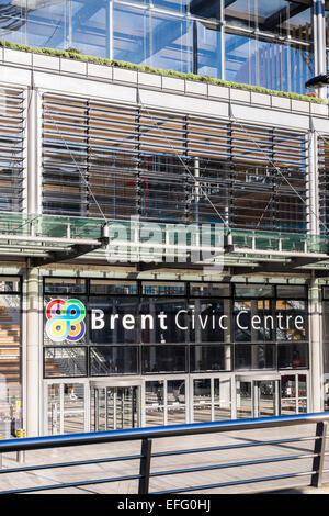 Brent Civic Centre London - Wembley Park Banque D'Images