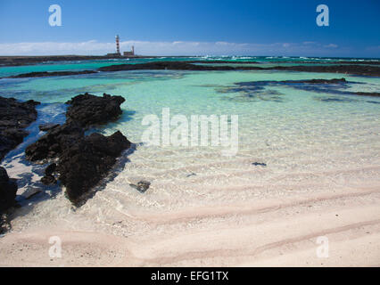 Fuerteventura, Faro de Toston dans El Cotillo Banque D'Images