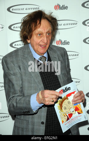 Londres, Royaume-Uni, 03 février 2015 Ken Dodd gagne (Tattifilarious) Ancien de l'année le déjeuner tenu à Simpson's-dans-le-Volet Crédit : JOHNNY ARMSTEAD/Alamy Live News Banque D'Images