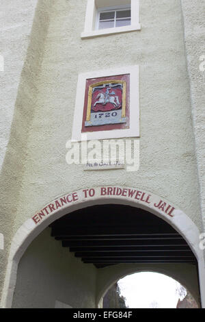 Entrée de Bridewell Prison , Jedburgh Banque D'Images