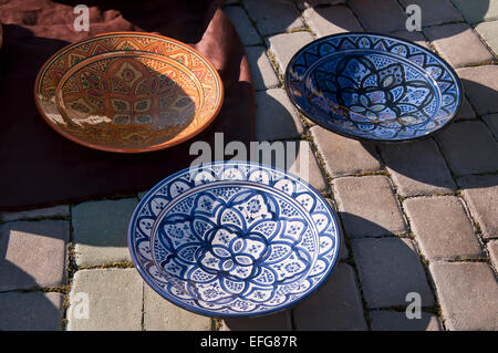 La poterie de style marocain à Nerja Espagne Banque D'Images