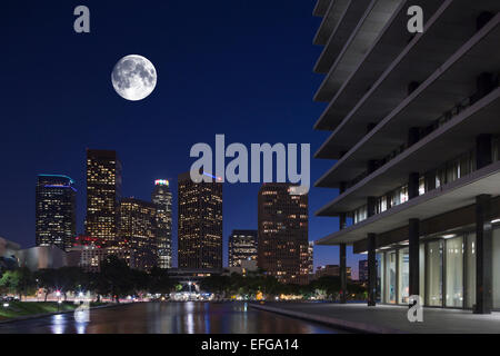 Gratte-ciel de l'EAU ET MINISTÈRE DE PUISSANCE EXTÉRIEURE LOS ANGELES CALIFORNIA USA Banque D'Images