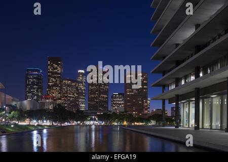 Gratte-ciel de l'EAU ET MINISTÈRE DE PUISSANCE EXTÉRIEURE LOS ANGELES CALIFORNIA USA Banque D'Images