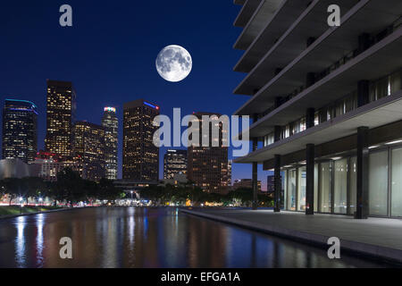 Gratte-ciel de l'EAU ET MINISTÈRE DE PUISSANCE EXTÉRIEURE LOS ANGELES CALIFORNIA USA Banque D'Images