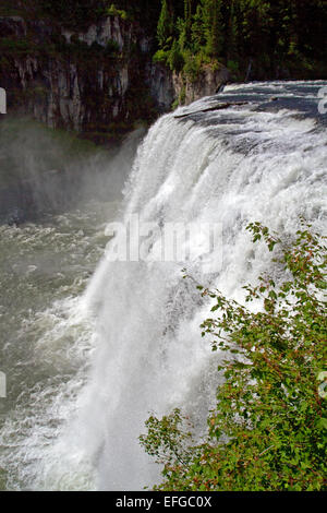 La région de Mesa Falls situé sur la fourchette d'Henry de Fremont County, California, USA. Banque D'Images