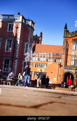 Campus de l'Université de Newcastle Banque D'Images