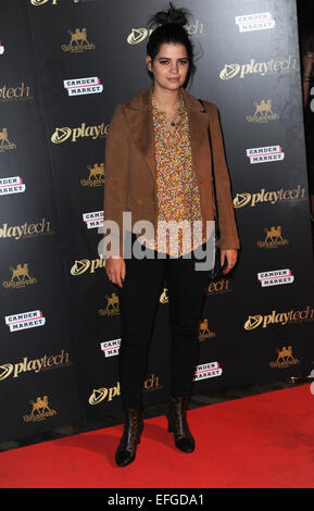 London, UK, UK. 3, 2015. Pixie Geldof assiste à la fête de lancement de Playtech à Gilgamesh, Camden. Credit : Ferdaus Shamim/ZUMA/Alamy Fil Live News Banque D'Images