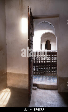 Medersa Ben Youssef, Marrakech, Maroc Banque D'Images