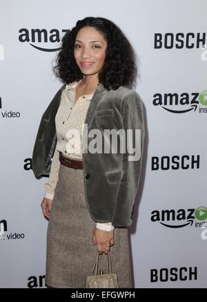 Hollywood, CA. 3, 2015. Jasika Nicole au hall des arrivées pour le dépistage, BOSCH le dôme à l'Arclight Hollywood, Hollywood, CA, 3 février 2015. Credit : Dee Cercone/Everett Collection/Alamy Live News Banque D'Images