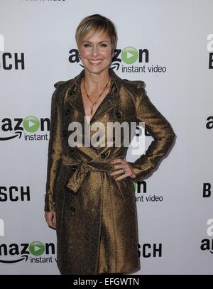 Hollywood, CA. 3, 2015. Melora Hardin aux arrivées pour BOSCH le dépistage, le dôme à l'Arclight Hollywood, Hollywood, CA, 3 février 2015. Credit : Dee Cercone/Everett Collection/Alamy Live News Banque D'Images