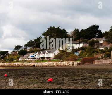 Village exceptionnel de Rock North Cornwall. Banque D'Images