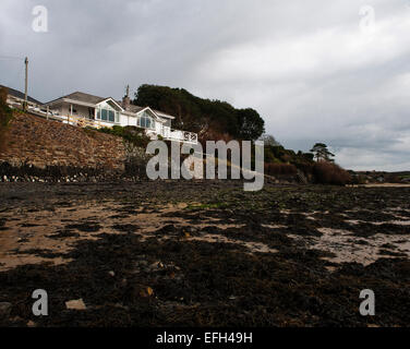 Village exceptionnel de Rock North Cornwall. Banque D'Images