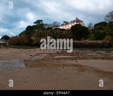 Village exceptionnel de Rock North Cornwall. Banque D'Images