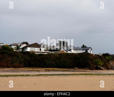 Village exceptionnel de Rock North Cornwall. Banque D'Images