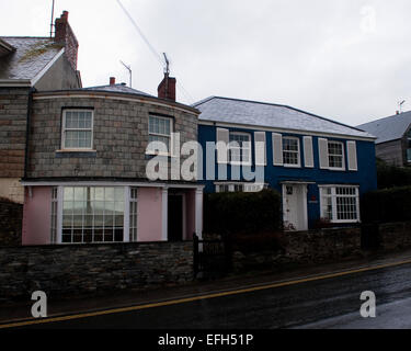 Village exceptionnel de Rock North Cornwall. Banque D'Images