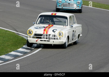 1963 Ford-Lotus Cortina MKI Banque D'Images