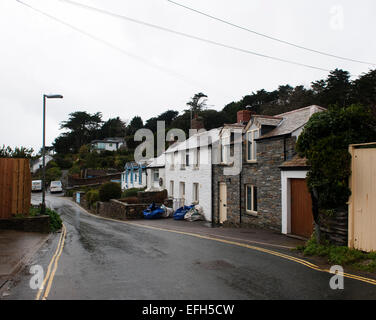 Village exceptionnel de Rock North Cornwall. Banque D'Images