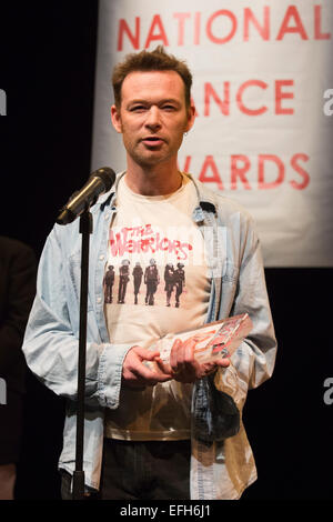 Mark Bruce de la marque Bruce Société reçoit le prix de la meilleure société indépendante. Le cercle de la critique de danse National Awards 2014 aura lieu à l'endroit à Londres, au Royaume-Uni. Banque D'Images