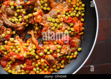 Osso Buco, blanquette de veau Banque D'Images