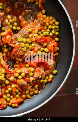 Osso Buco, blanquette de veau Banque D'Images