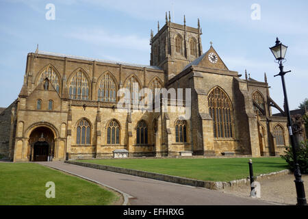 Abbaye de Sherborne, Dorset, Angleterre, Royaume-Uni Banque D'Images